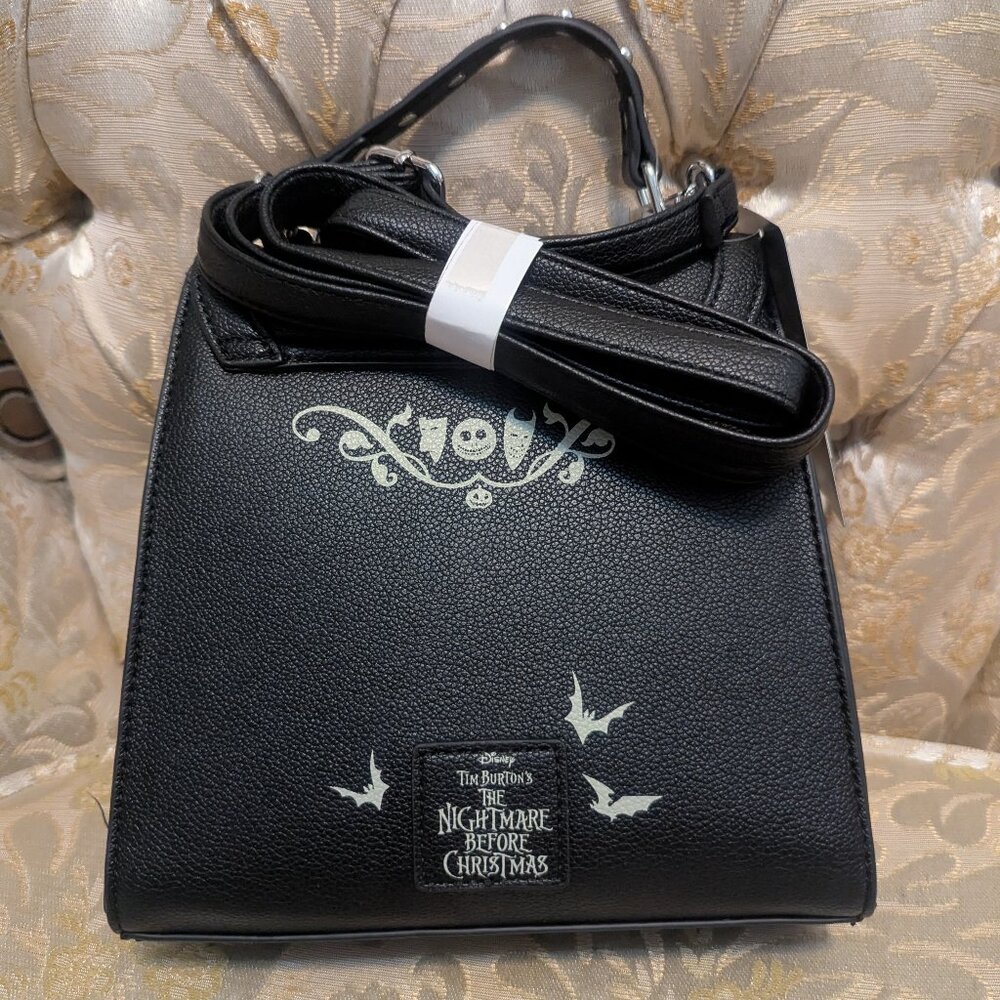 Disney Jack Skellington Nightmare Before Christmas Crossbody Purse - Picture 4 of 7